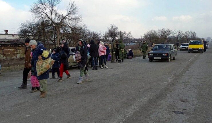 donbass évacuation marioupol