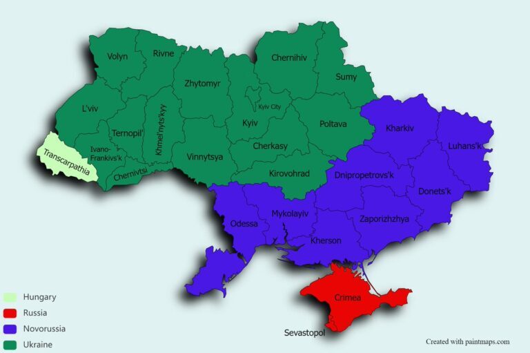 Cliquer pour agrandir ukraine carte