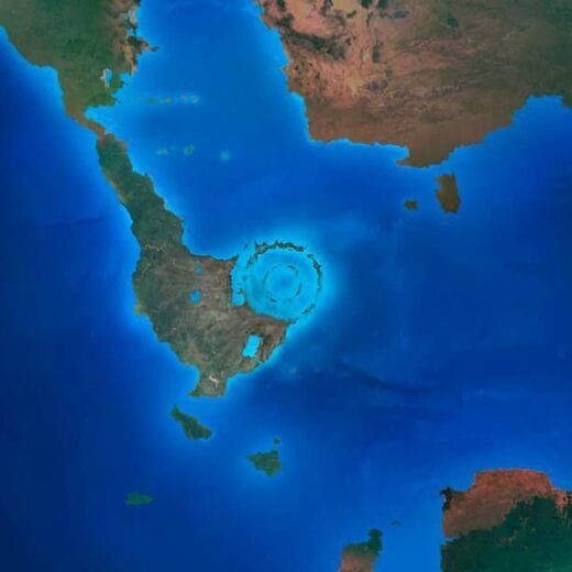 cratère de Chicxulub 66 millions d'années