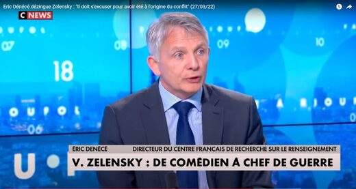 Eric Dénécé dézingue Zelensky : « Il doit s'excuser pour avoir été à l'origine du conflit » Eric_denece