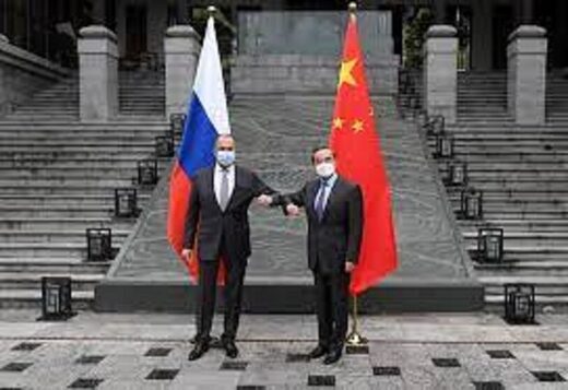 Sergueï Lavrov avec Wang Yi