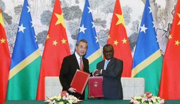 chine et iles salomon