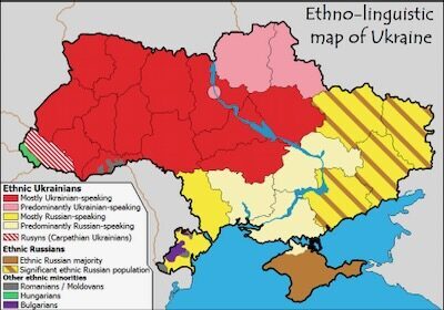 Carte ethno-linguistique de l’Ukraine