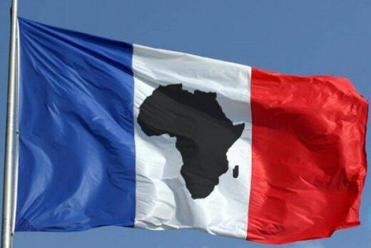 drapeau france et tchad