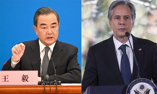 Wang Yi et Blinken.