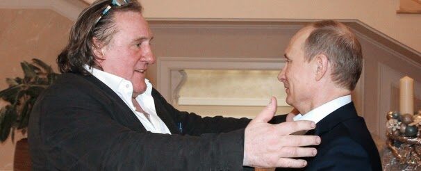 Cliquer pour agrandir poutine et depardieu