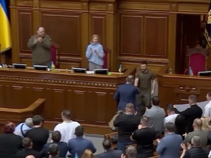 Andrzej Duda et Volodymyr Zelensky