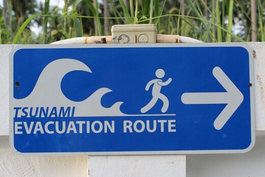 tsunami pancarte