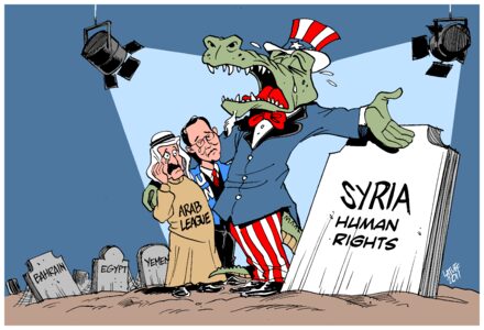 relations entre les États-Unis et la Syrie