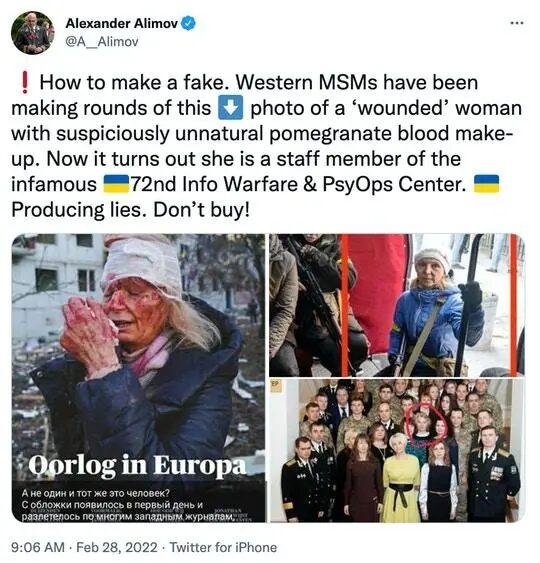 vérité ukraine couverte