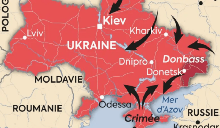 carte de ukraine