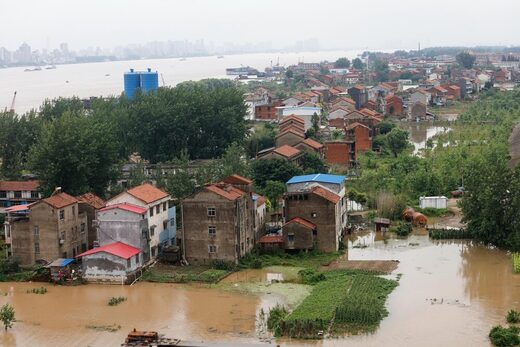 chine inondation yangsté