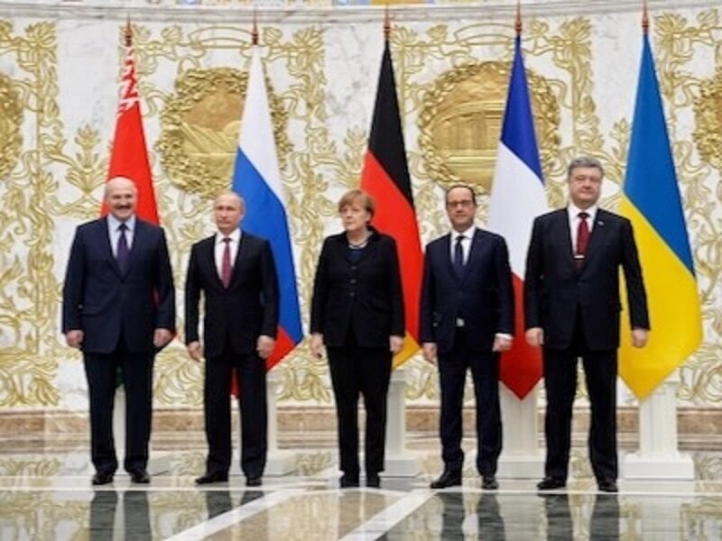 chefs d’État et gouvernement Accord de Minsk II.