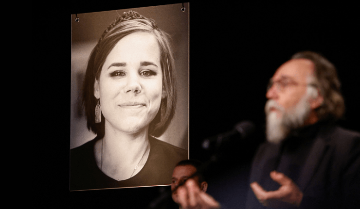 Daria Douguine, la fille d'Alexandre Douguine.