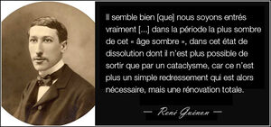 Citation René Guénon