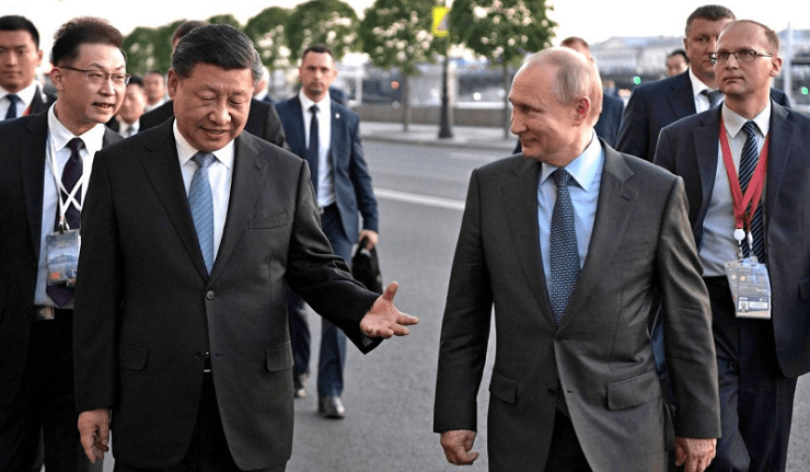 Xi Jinping Poutine OCS
