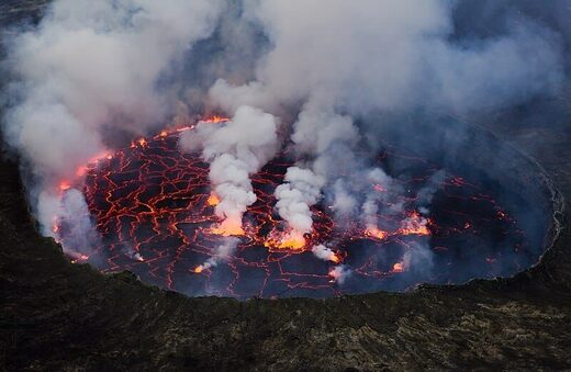 volcan au congo Nyiragongo