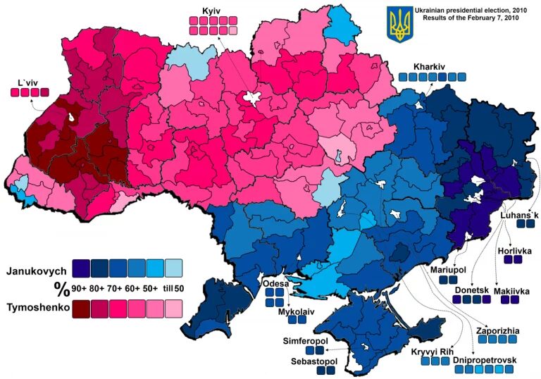 vote presidentiel ukraine 2010