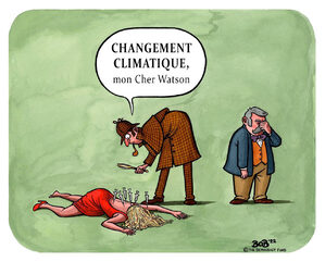 Changement climatique Mon Cher Watson