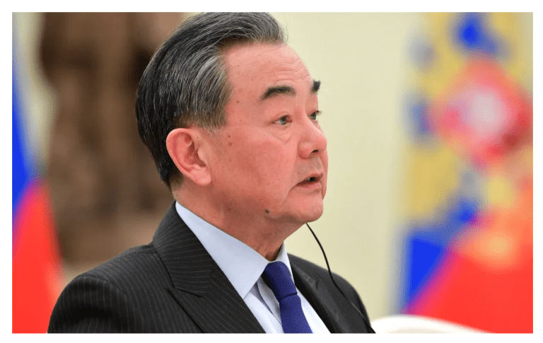 Cliquer pour agrandir Le ministre chinois des Affaires étrangères, Wang Yi.