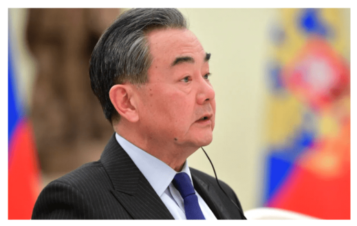 Le ministre chinois des Affaires étrangères, Wang Yi.