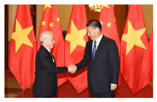 Nguyen Phu Trong rencontre Xi Jinping lors