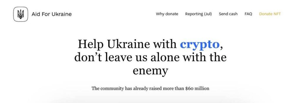 aide pour ukraine ftx