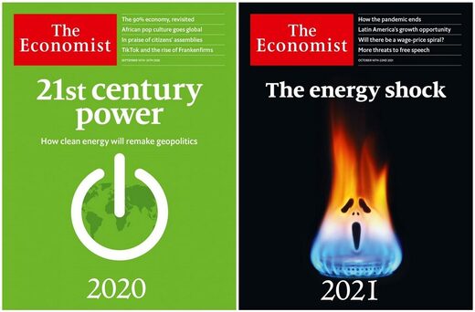 the economist 2020 2021 énergie