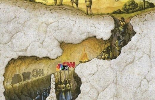 cnn fakes news mythe de la Caverne de Platon
