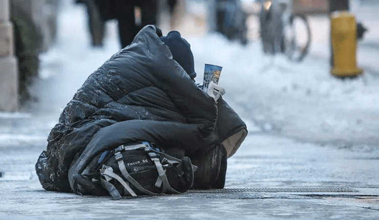 mourir de froid extérieur
