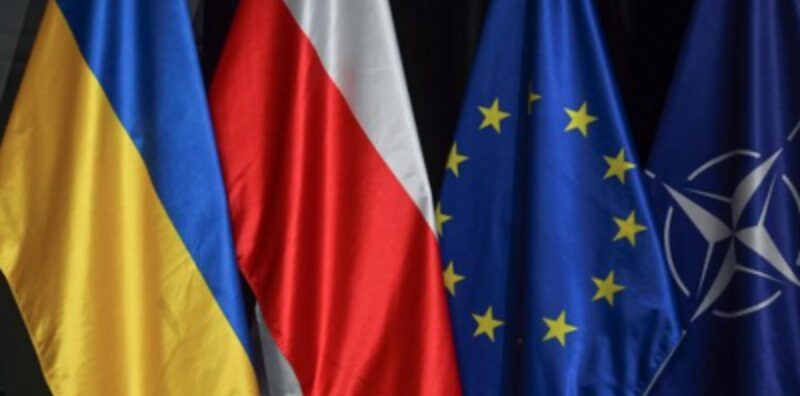 drapeau ukraine pologne otan