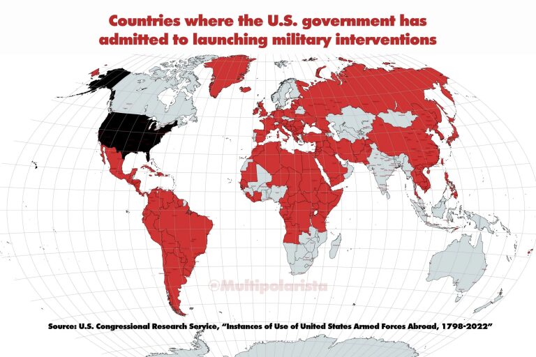 pays ou les USA ont lancé des attaques