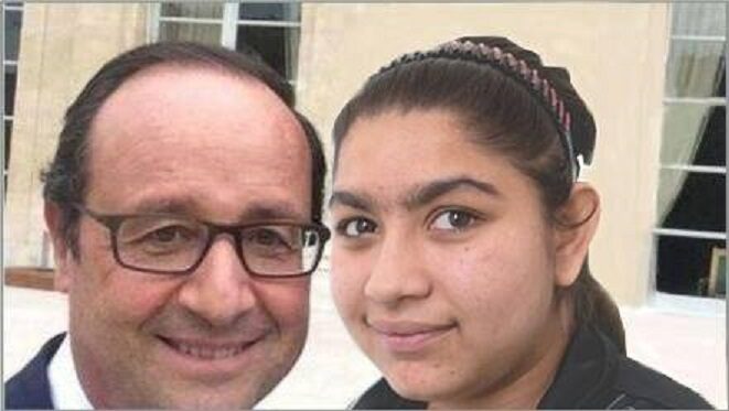 hollande  et leonarda