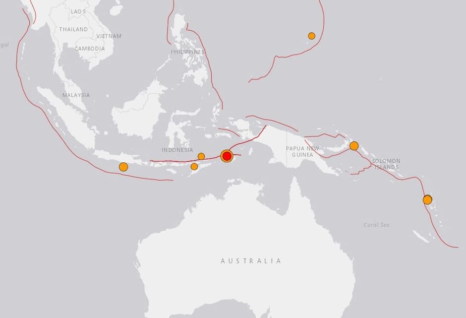 séisme janvier 2023 indonésie