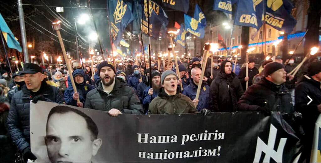 défilé nazis ukraine