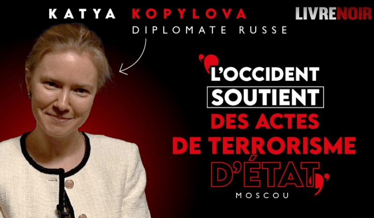 Katya Kopylova, diplomate russe