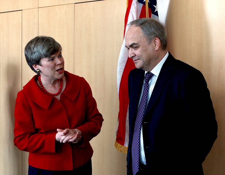 Rose Gottemoeller et Anatoly Antonov