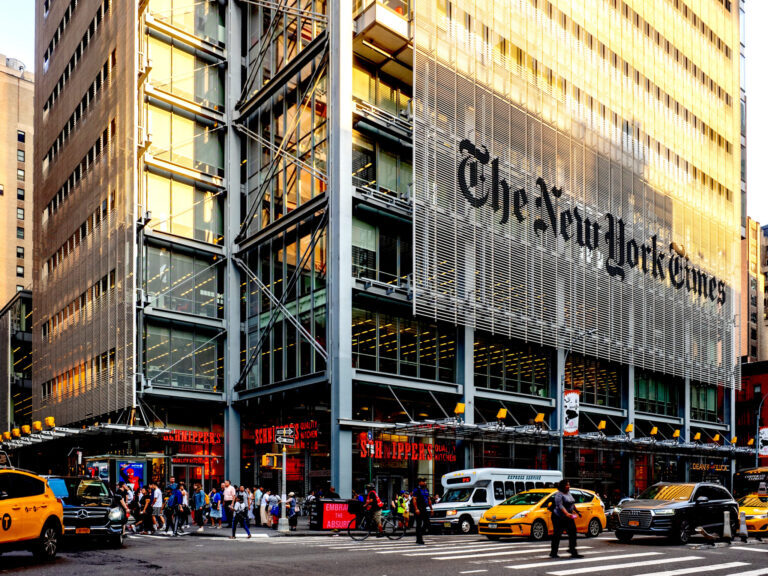 siège social du New York Times