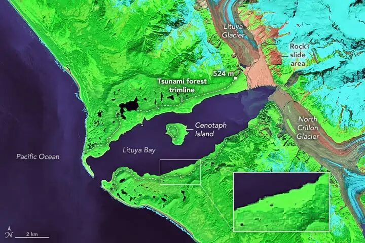 baie Lituya megatsunami