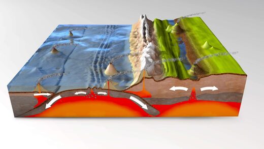 subduction plaque tectonique