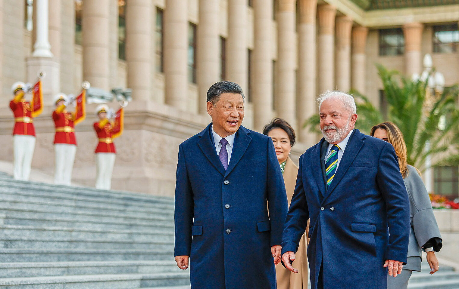 Xi Jinping et Luiz Inacio Lula da Silva