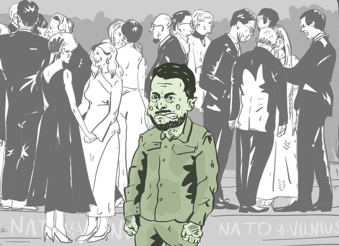 OTAN à Vilnius, Lituanie, juillet 2023 zelensky