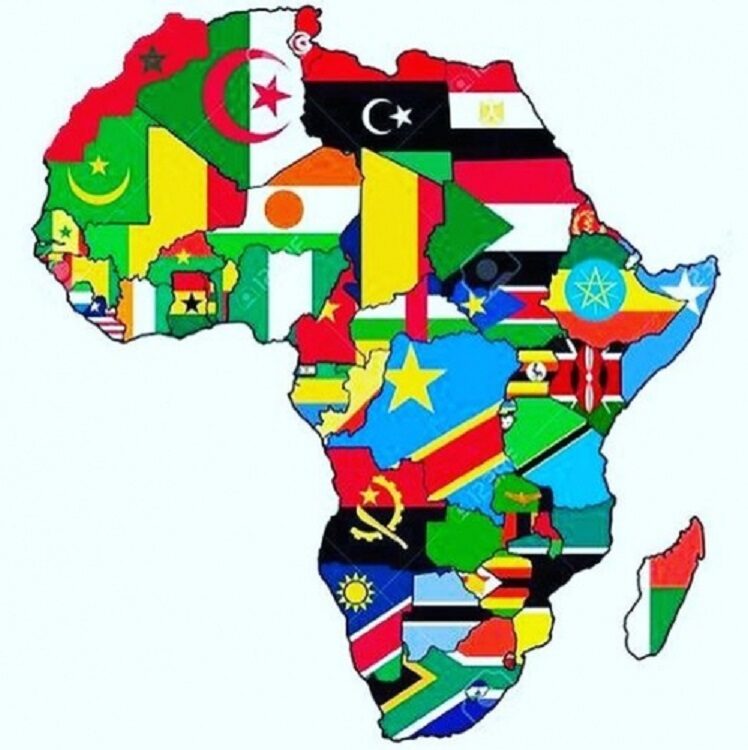 carte de l'Afrique