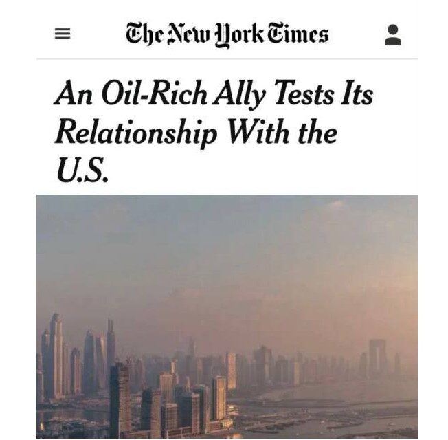 new-york times émirats-unis