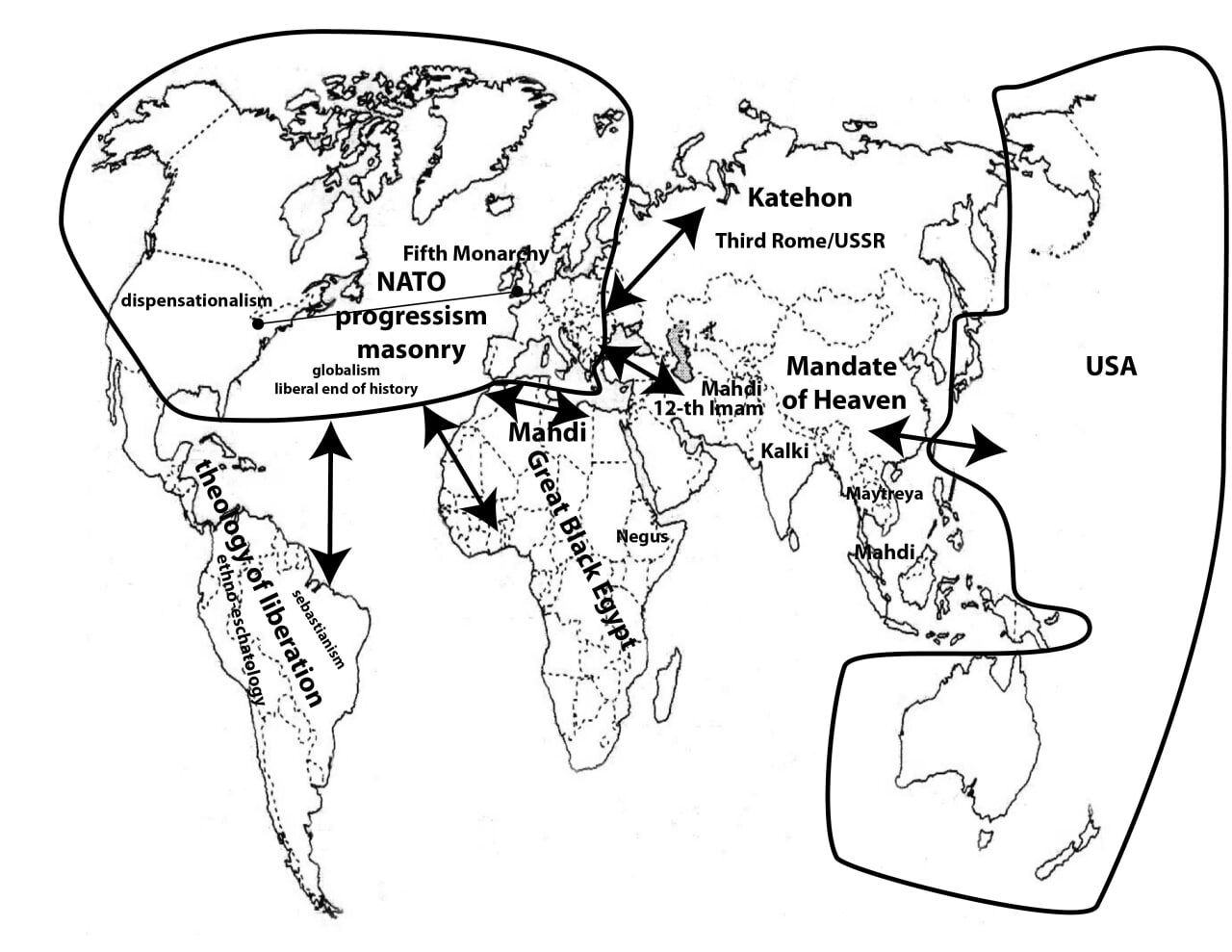 Cliquer pour agrandir monde multipolaire