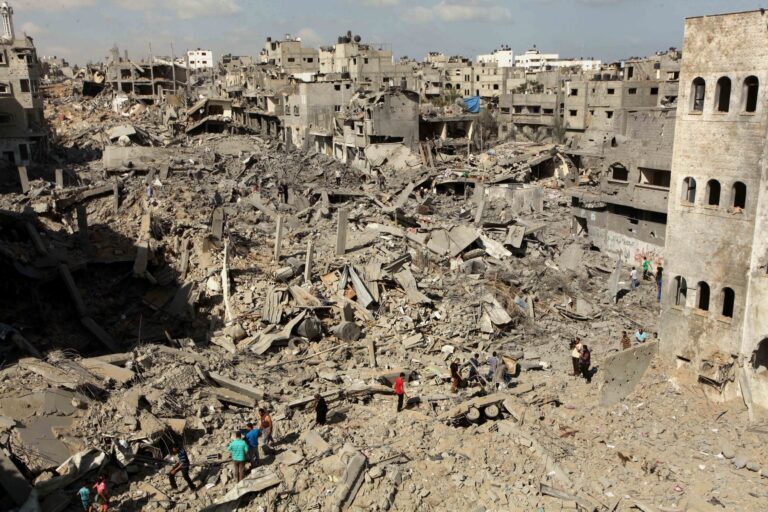 quartier de Shujaiya gaza