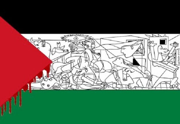 drapeau palestinien j'accuse
