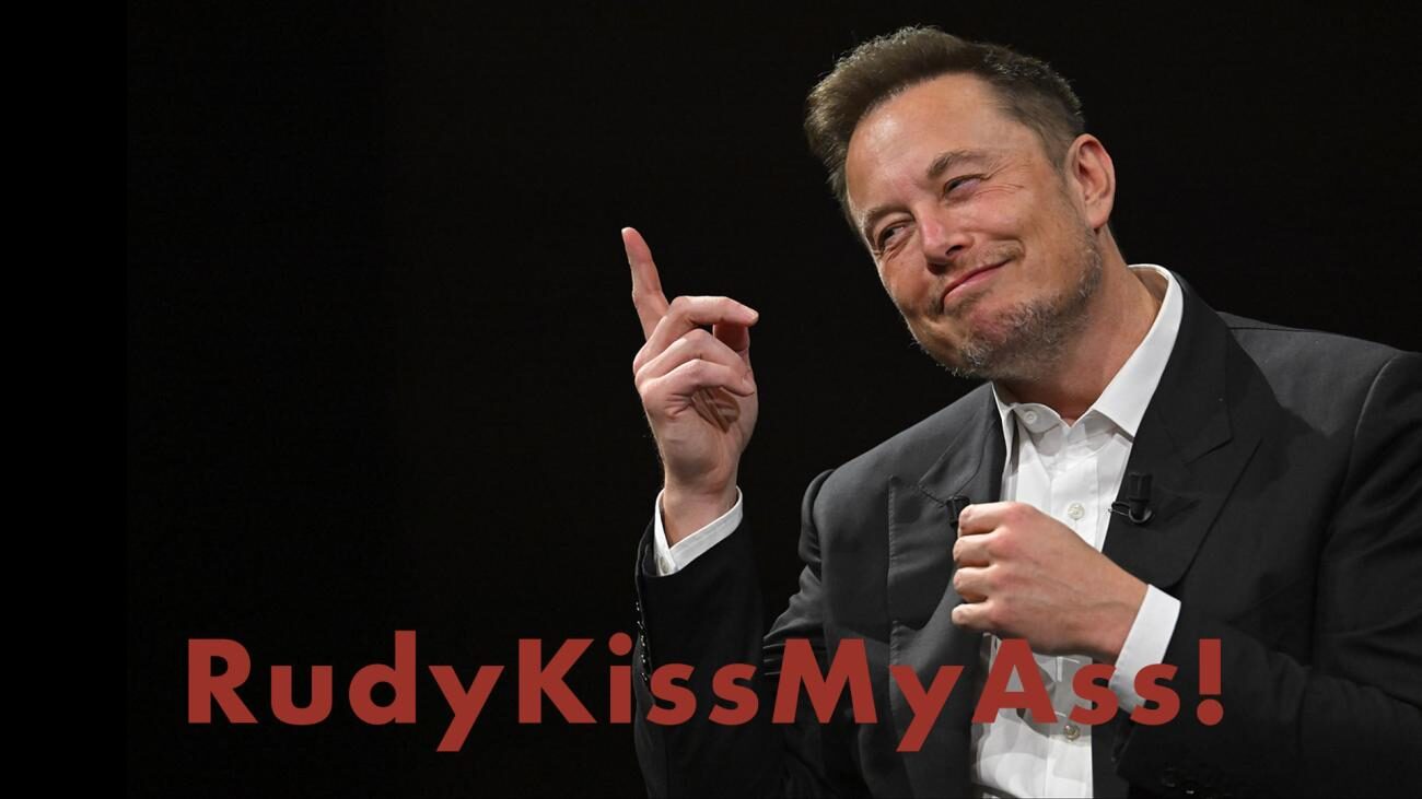 Ruddy kiss myass