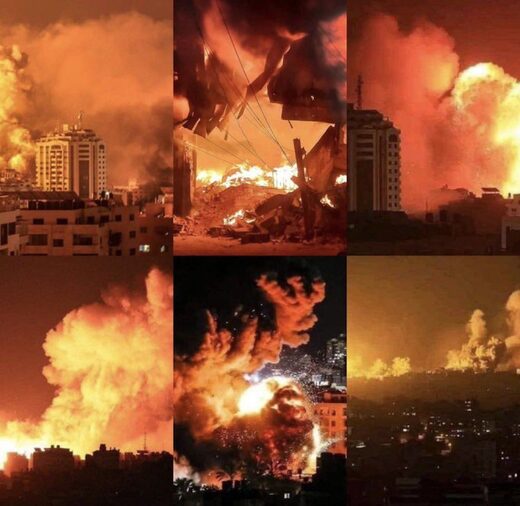 Bombardements sur Gaza octobre 2023