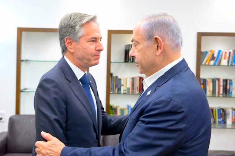 Blinken rencontre Netanyahu